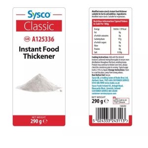 Sysco Classic Instant Food Thickener 290g