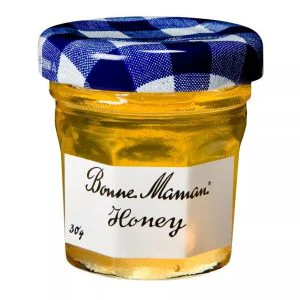 Bonne Maman Honey 30g - Pack of 15 Glass Jars