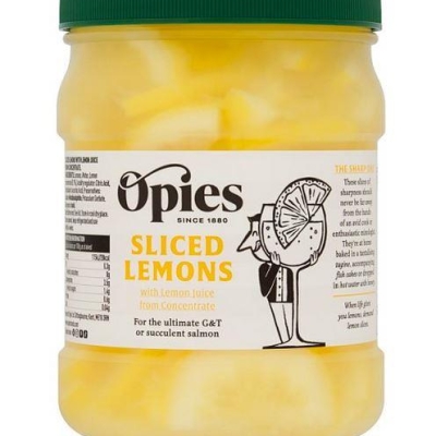 Opies Sliced Lemons 950g
