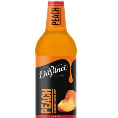 DaVinci Gourmet Classic Peach Flavour Syrup 1L