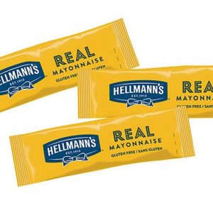 Hellmann's Real Mayonnaise Sachets 10ml - Pack of 198