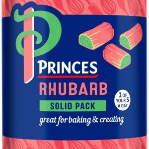 Princes Rhubarb Solid Pack 2.82kg Large Catering Pack