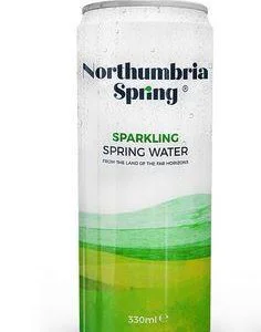 Northumbria Spring Sparkling Spring Water 12 x 330ml