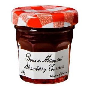FULL BOX - Bonne Maman STRAWBERRY Conserve 30g - Pack of 60