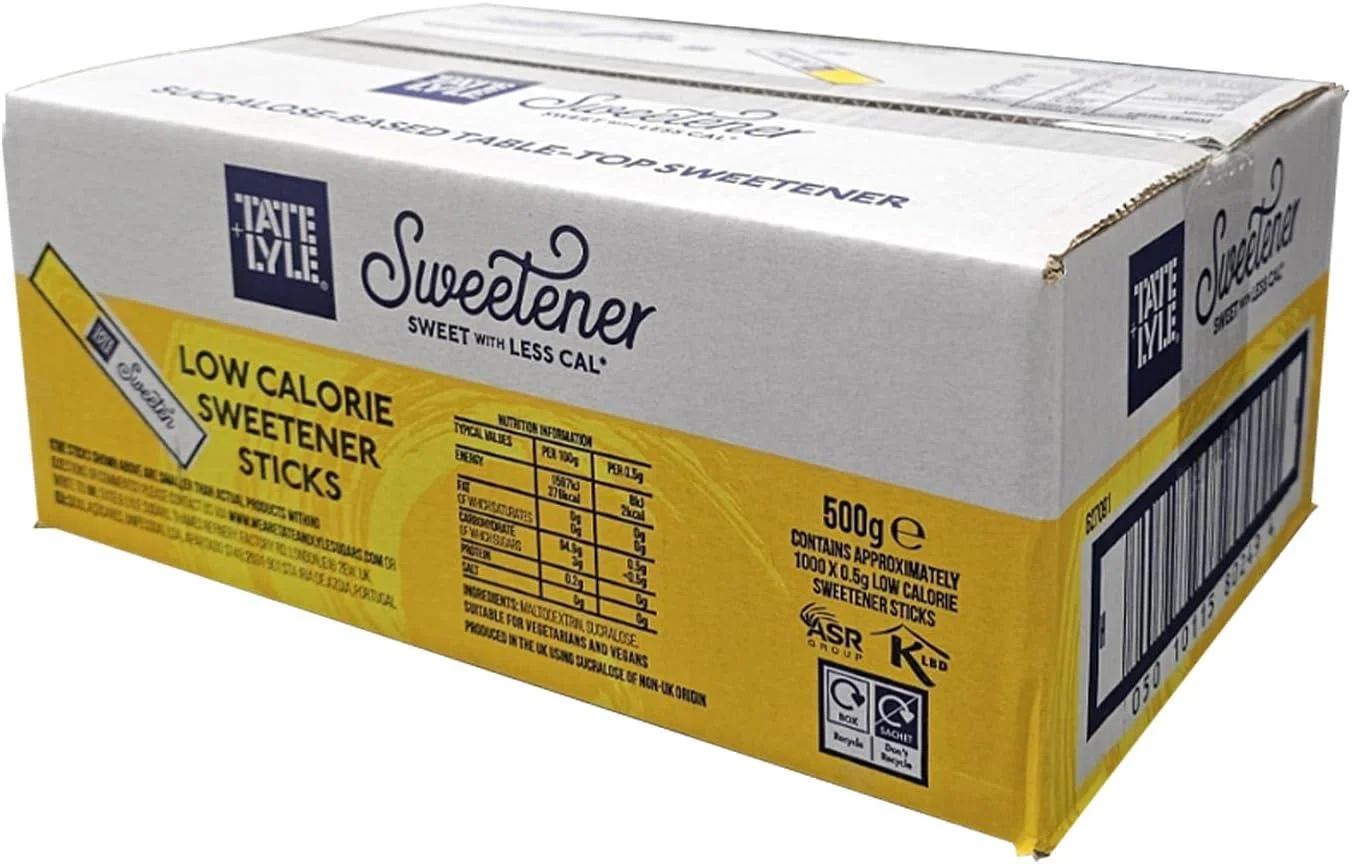 Tate & Lyle Sweetener Sticks - Box of 1000 - Image 2