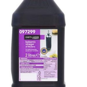 Chef’s Larder Balsamic Vinegar of Modena 2 Litres