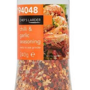 Chef’s Larder Chilli & Garlic Seasoning 240g