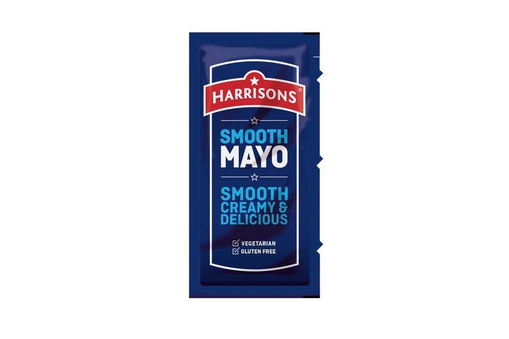FIFTY SACHETS - Harrisons Smooth Mayo Sachets 50 x 10g