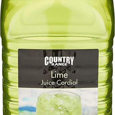 FULL BOX – Country Range Lime Juice Cordial – 2 x 5ltr