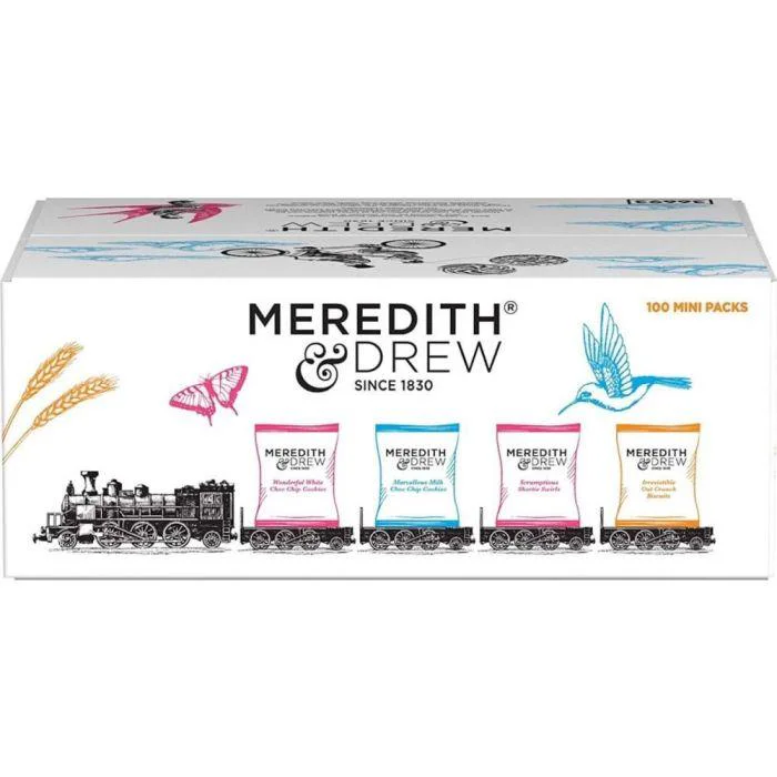 Meredith & Drew 100 Mini Packs (4 Varieties) - 2 Boxes - Image 2