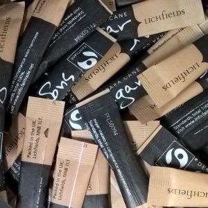 Lichfields DEMERARA Individual Sugar Stick Sachets (500)