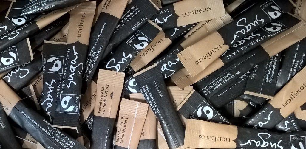 Lichfields DEMERARA Individual Sugar Stick Sachets (500)