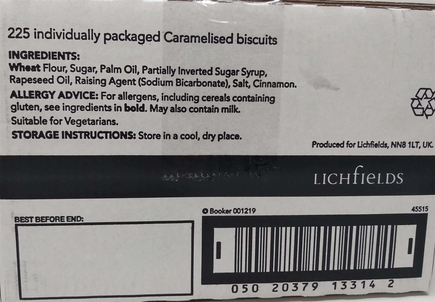 Lichfields Caramelised Biscuits Individually Wrapped (200) - Image 2