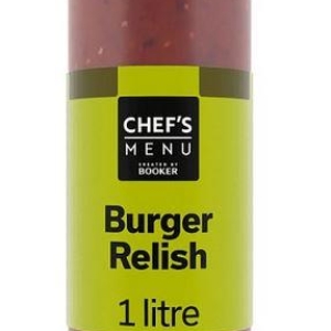 Chef’s Menu Burger Relish 1 Litre