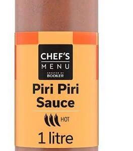 Chef's Menu Piri Piri Sauce 1 litre Large Catering Pack