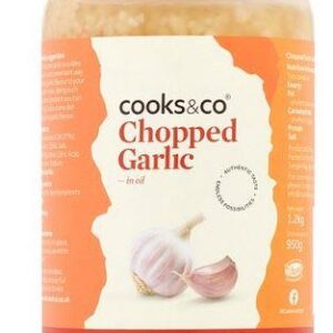 Cooks & Co Chopped Garlic in Oil 1.2kg