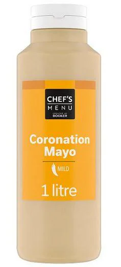 Chef's Menu Coronation Mayo 1 Litre Large Catering Pack