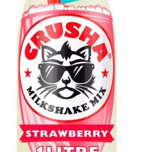 Crusha Sugar Free Strawberry Milkshake Mix - 1 Litre