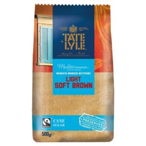 Tate & Lyle Light Brown Soft Sugar 2 x 500g