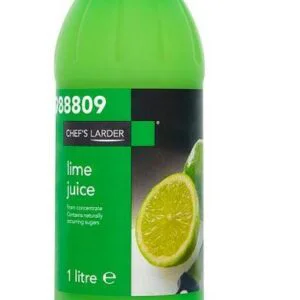 Chef's Larder Lime Juice 1 Litre Large Catering Pack