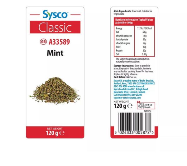 Sysco Classic Mint 120g Large Catering Pack - Image 2