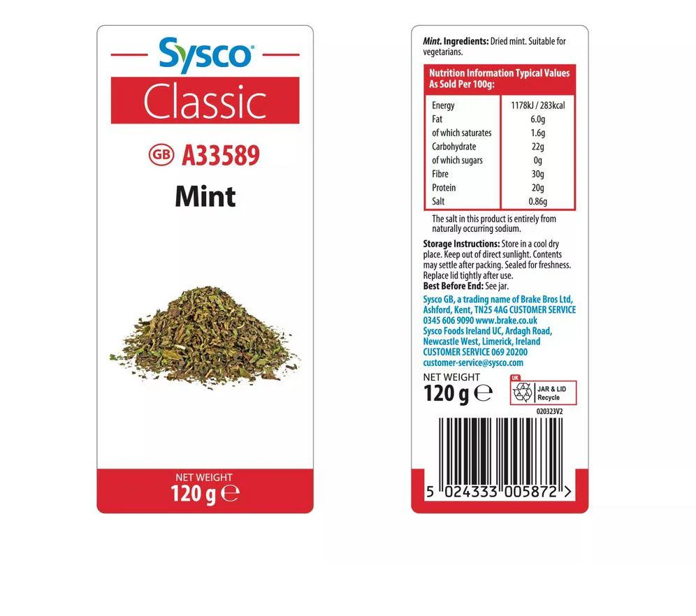 Sysco Classic Mint 120g Large Catering Pack - Image 2