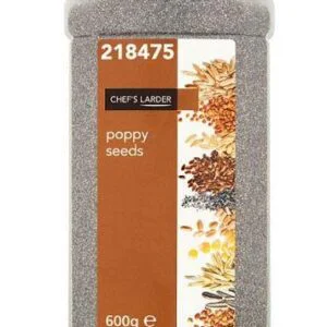 Chef's Larder Poppy Seeds 600g Large Catering Pack