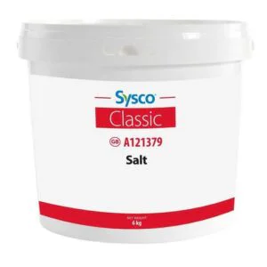 Sysco Classic Salt 6kg Large Catering Pack