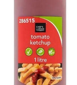 Chef's Larder Tomato Ketchup 1 litre Large Catering Pack
