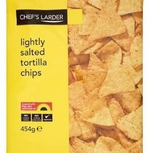 Chef's Larder Lightly Salted tortilla Chips 454g