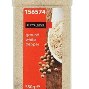 Chef's Larder Ground White Pepper 550g