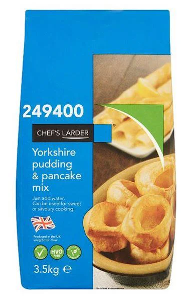 Chef's Larder Yorkshire Pudding & Pancake Mix 3.5kg