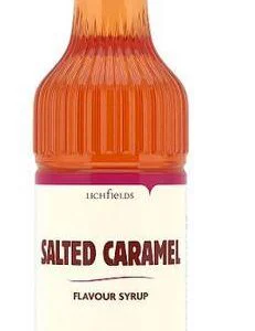 Lichfields Salted Caramel Flavour Syrup 1 Litre
