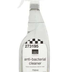 Chef's Essentials Anti-Bacterial Cleaner 750ml Case of 6