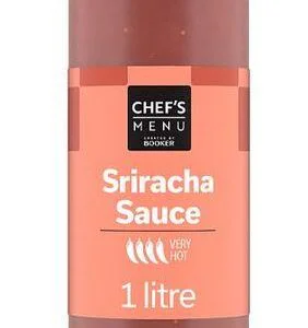 Chef's Menu Sriracha Sauce 1 Litre Large Catering Pack