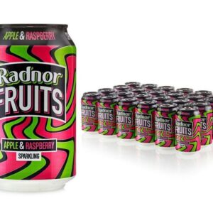 Radnor Sparking Apple & Raspberry 330ml - Case of 24