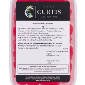 Curtis Catering Whole Glace Cherries 1kg