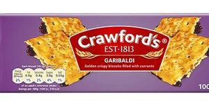 Crawfords Garibaldi Biscuits 100 g (Pack of 12)