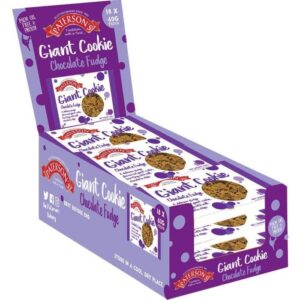 Paterson's Giant Cookie Chocolate Fudge 18x60g