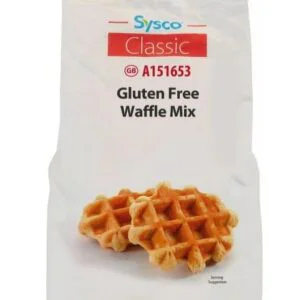 Sysco Classic Gluten Free Waffle Mix 3kg Large Catering Pack