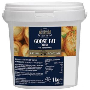 Hazlemere Fine Foods Goose Fat Blend with Beef Dripping 1kg