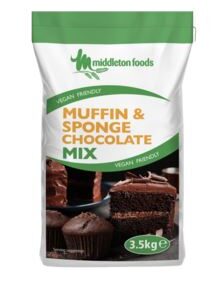 Middleton Foods Vegan Muffin & Chocolate Sponge Mix 3.5kg