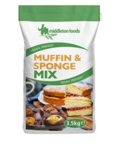 Middleton Foods Vegan Muffin & Sponge Mix 3.5kg