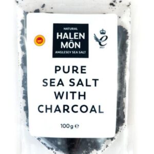 Halen Mon Pure Sea Salt with Charcoal 100g