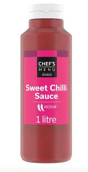 Chef's Menu Sweet Chilli Sauce 1 Litre Large Catering Pack