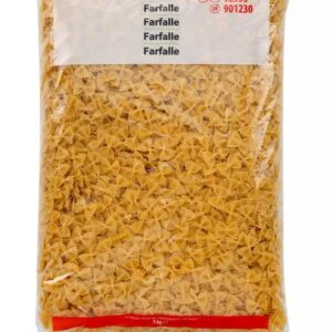 Sysco Classic Farfalle Pasta, 5kg Bulk Pack