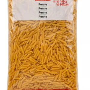 Sysco Classic Penne Pasta, Dried Pasta, 5kg Bulk Pack