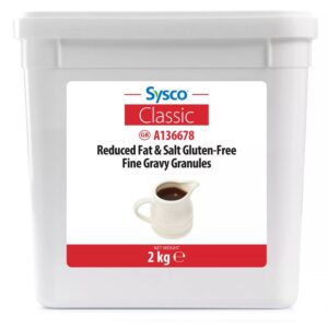 Sysco Classic Reduced Fat & Salt Gluten-Free Fine Gravy Granules 2kg