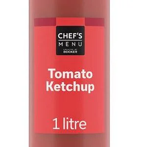 Chef's Menu Tomato Ketchup 1 Litre Large Catering Pack