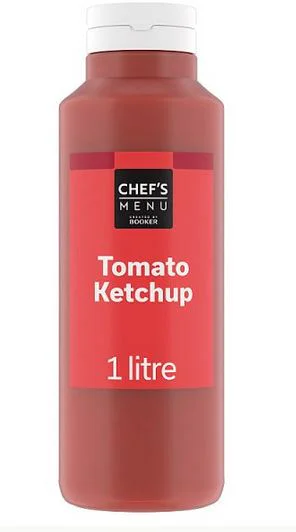 Chef's Menu Tomato Ketchup 1 Litre Large Catering Pack